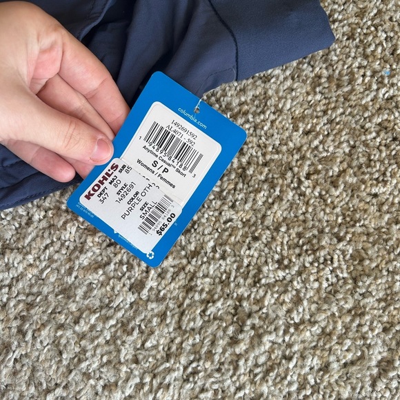 NWT Columbia Anytime Casual UPF 50 Active Skort Women’s Size Small Elastic Waist - Picture 7 of 7